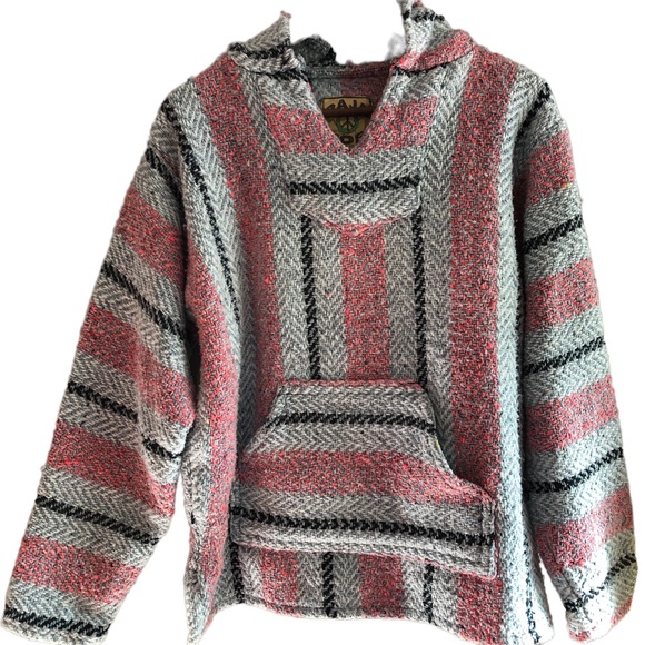 baja joe Tops Baja Joe Pink Mexican Hoodie Poshmark